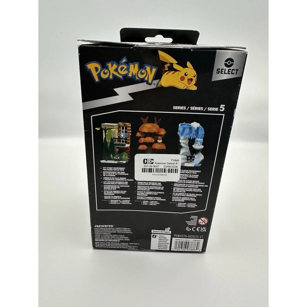 Pokemon Select Series 5 City Street Environment Pack w/ Magnemite & Trubbish !!!